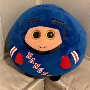 RANGERS Ty Beanie Baby Pillow